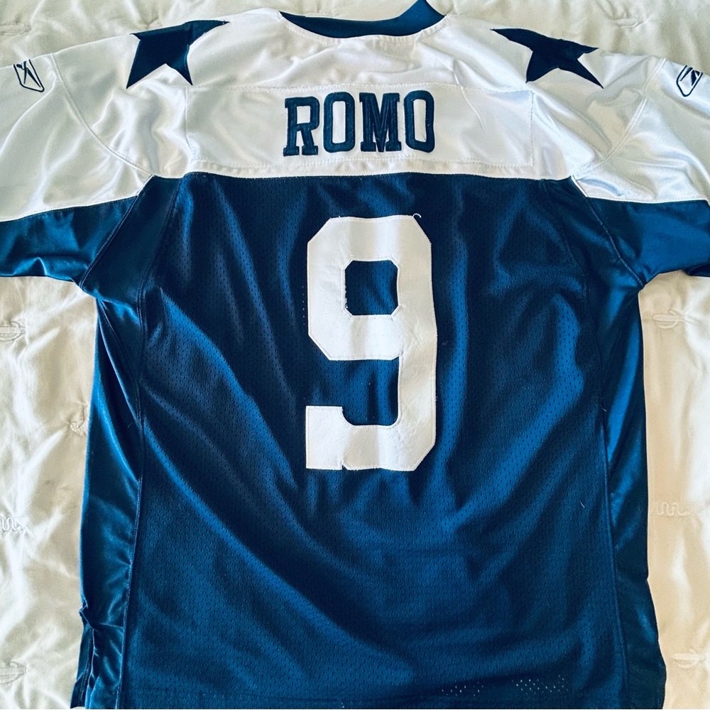 Dallas Cowboys Tony Romo #9 NFL Reebok Jersey - Men's Size Large